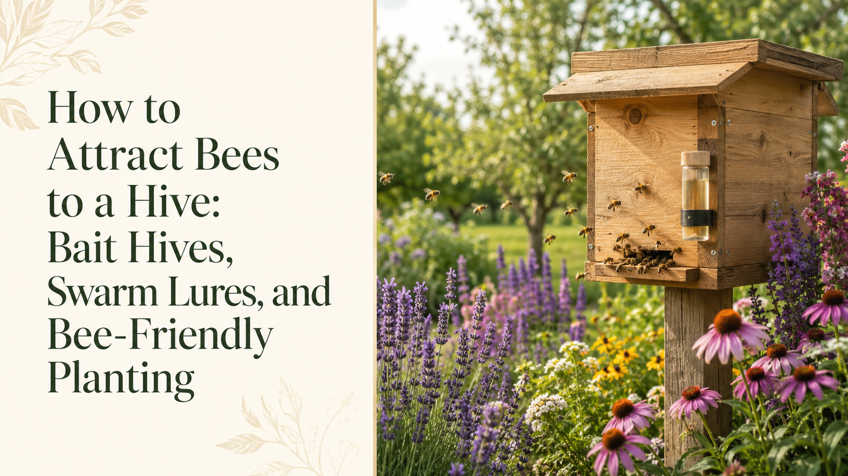 How to Attract Bees to a Hive