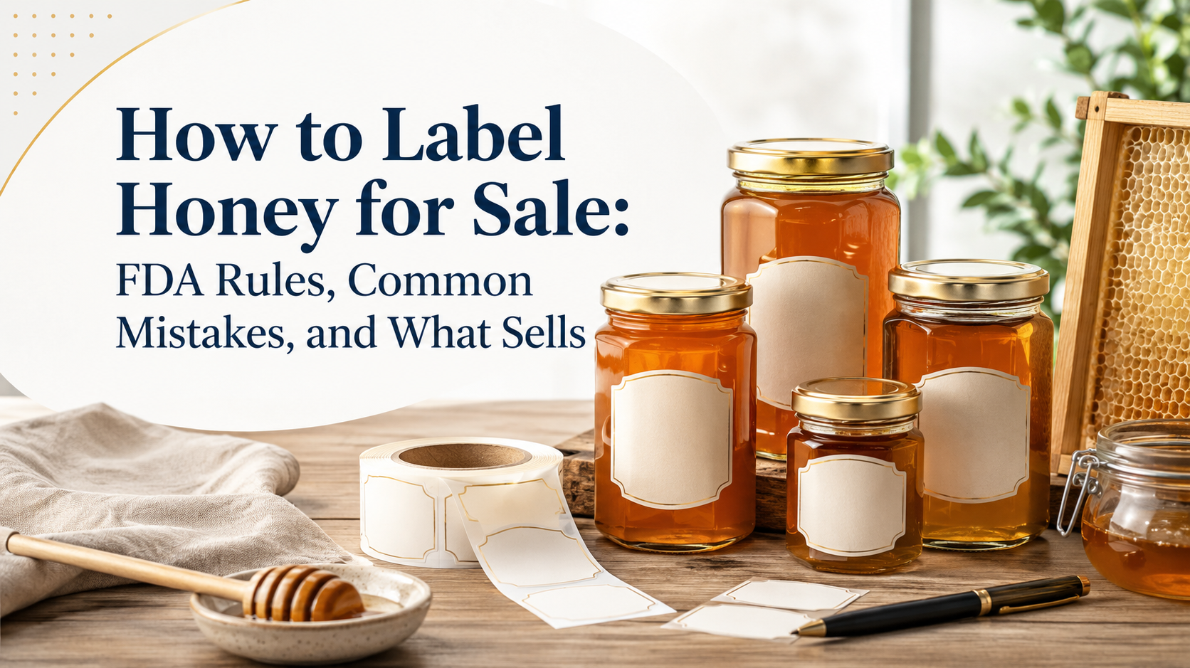How to Label Honey for Sale