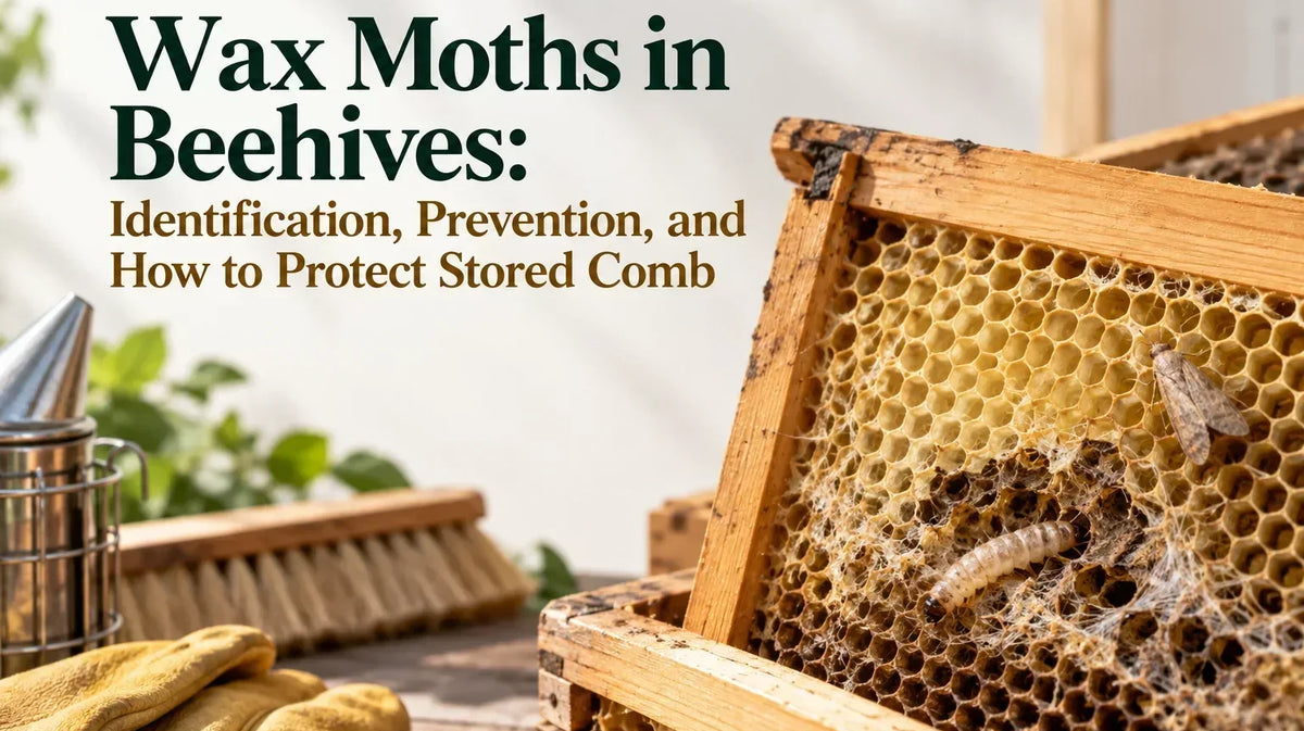 Wax Moths in Beehives: Identification, Prevention, and How to Protect Stored Comb