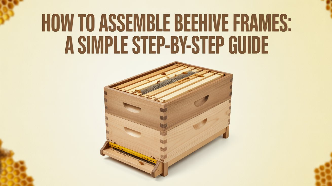 How to Assemble Beehive Frames