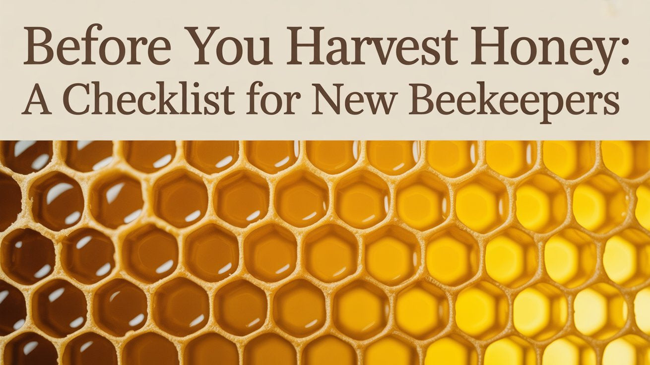 Before You Harvest Honey
