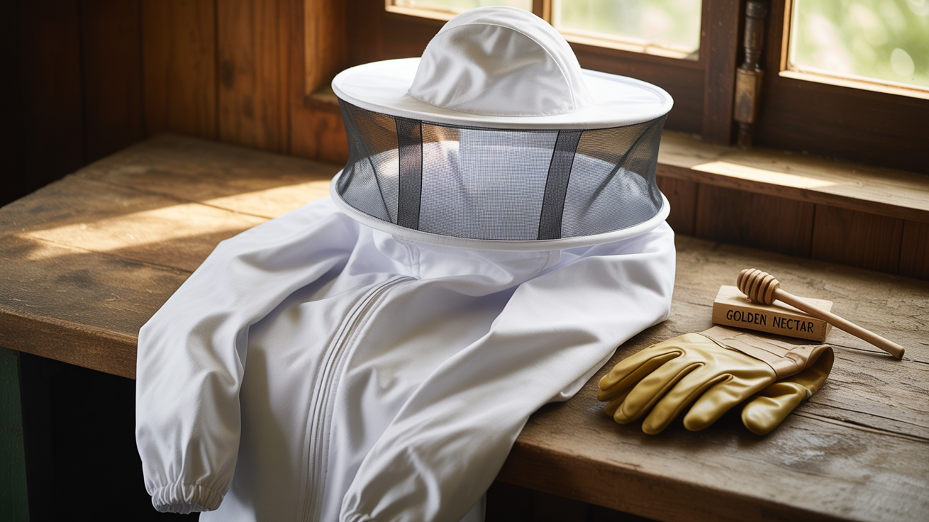 Beekeeping Suit and Gloves