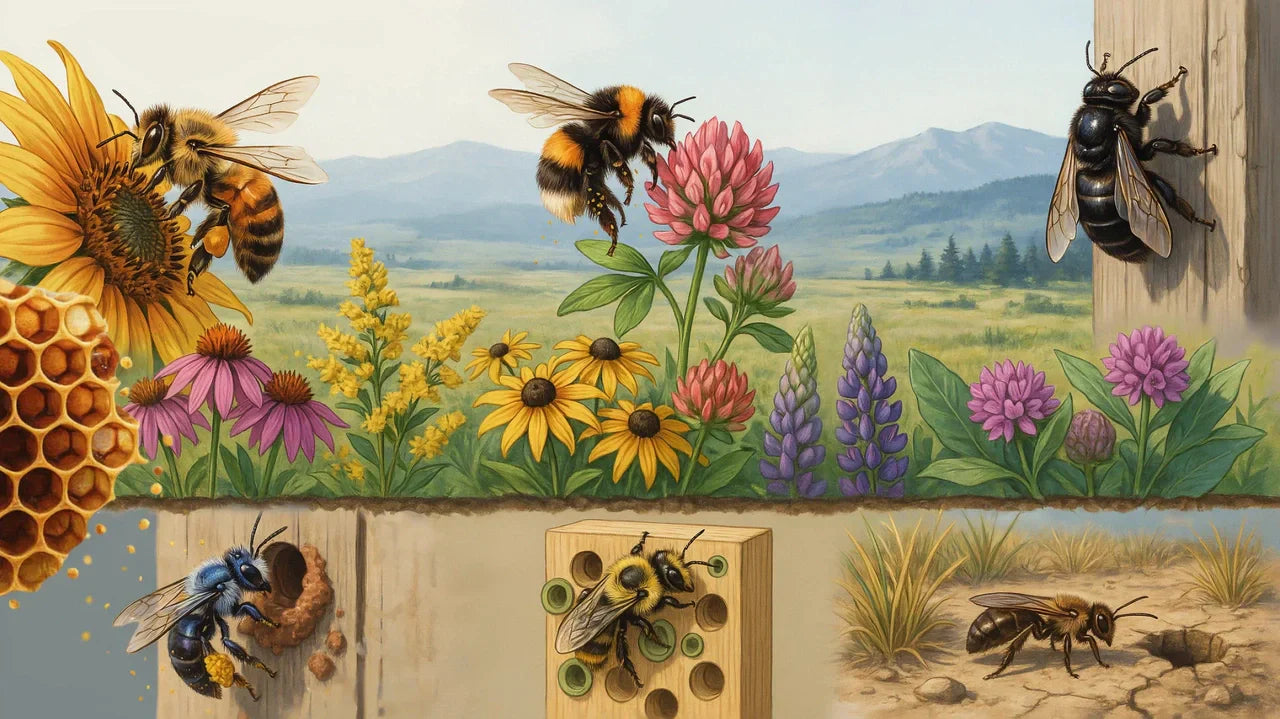 Types of Bees in the USA