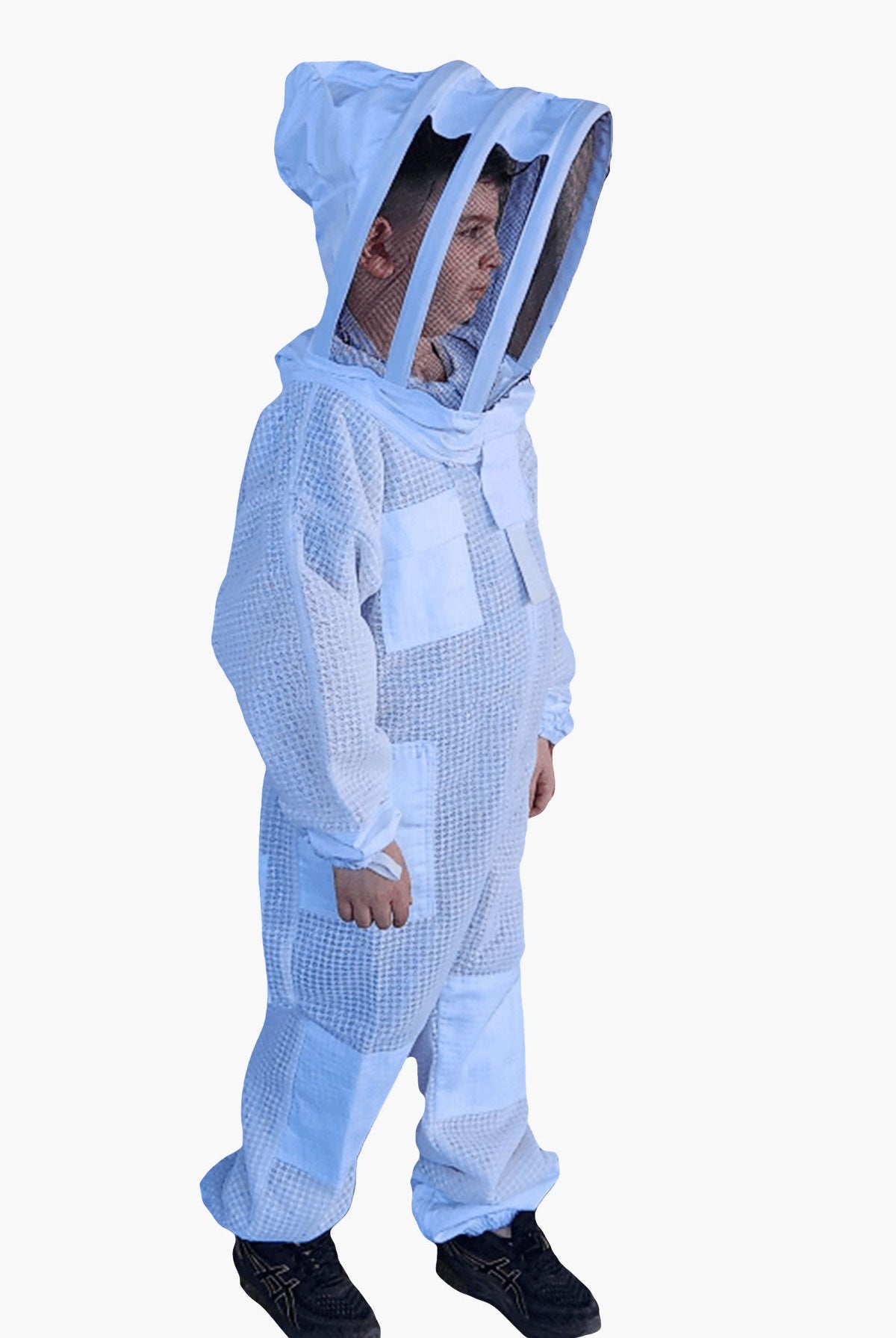 3 Layer Children's Beekeeping Suit With Fencing and Round Hat Veils - Children's Suits