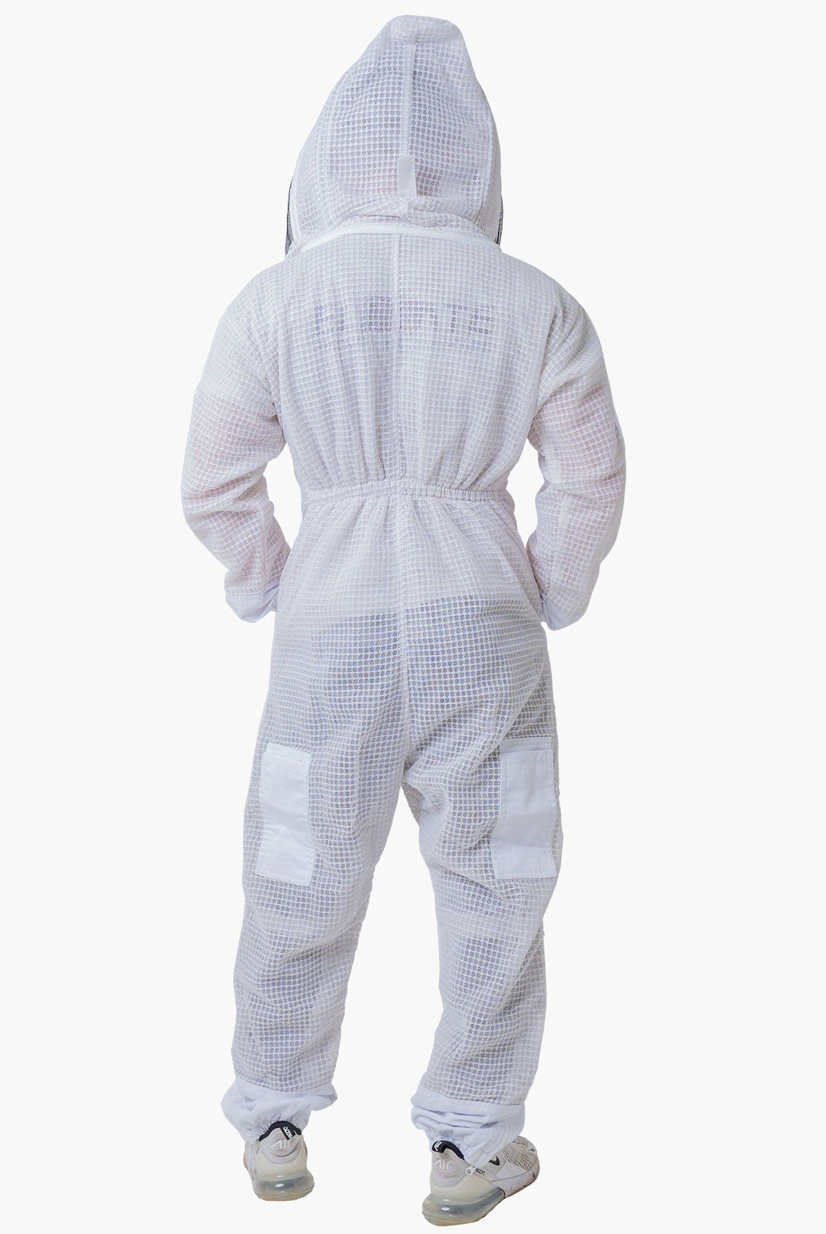 3 Layer Super Cool Mesh Beekeeping Suit With Fencing Veil & Round Brim Hat - Premium Adult Suits