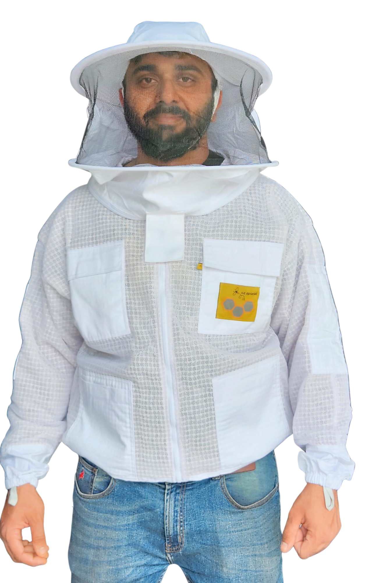 3 Layer Mesh Ventilated Beekeeping Jacket