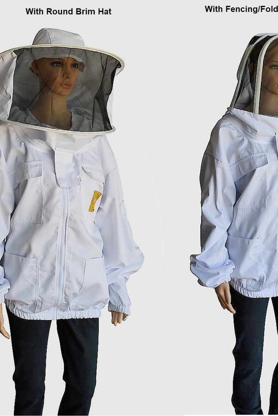 Heavy Duty Poly Cotton jacket With Your Choice of Veil