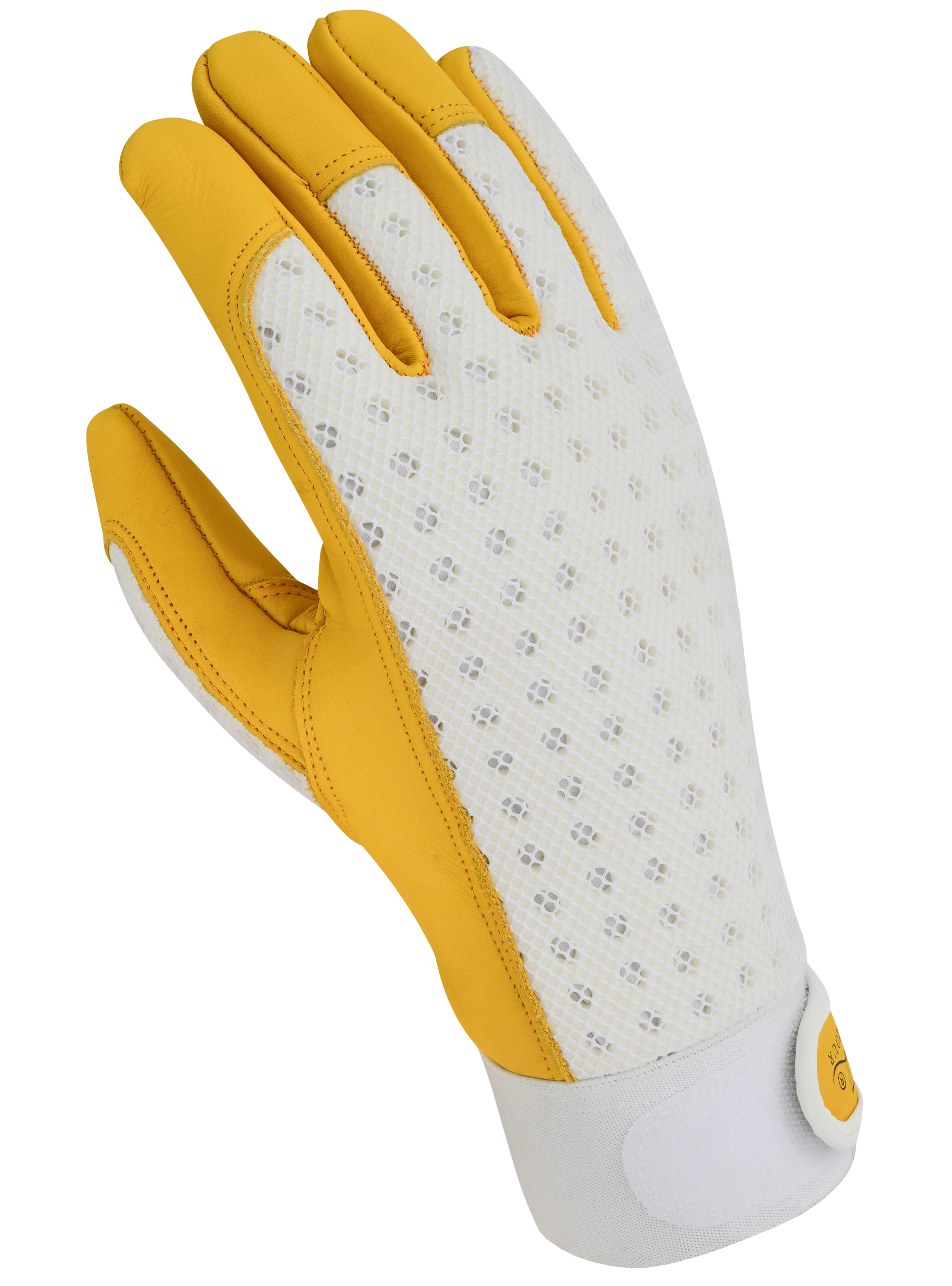 Extra Strength Short Length Mesh Gloves - Close Up
