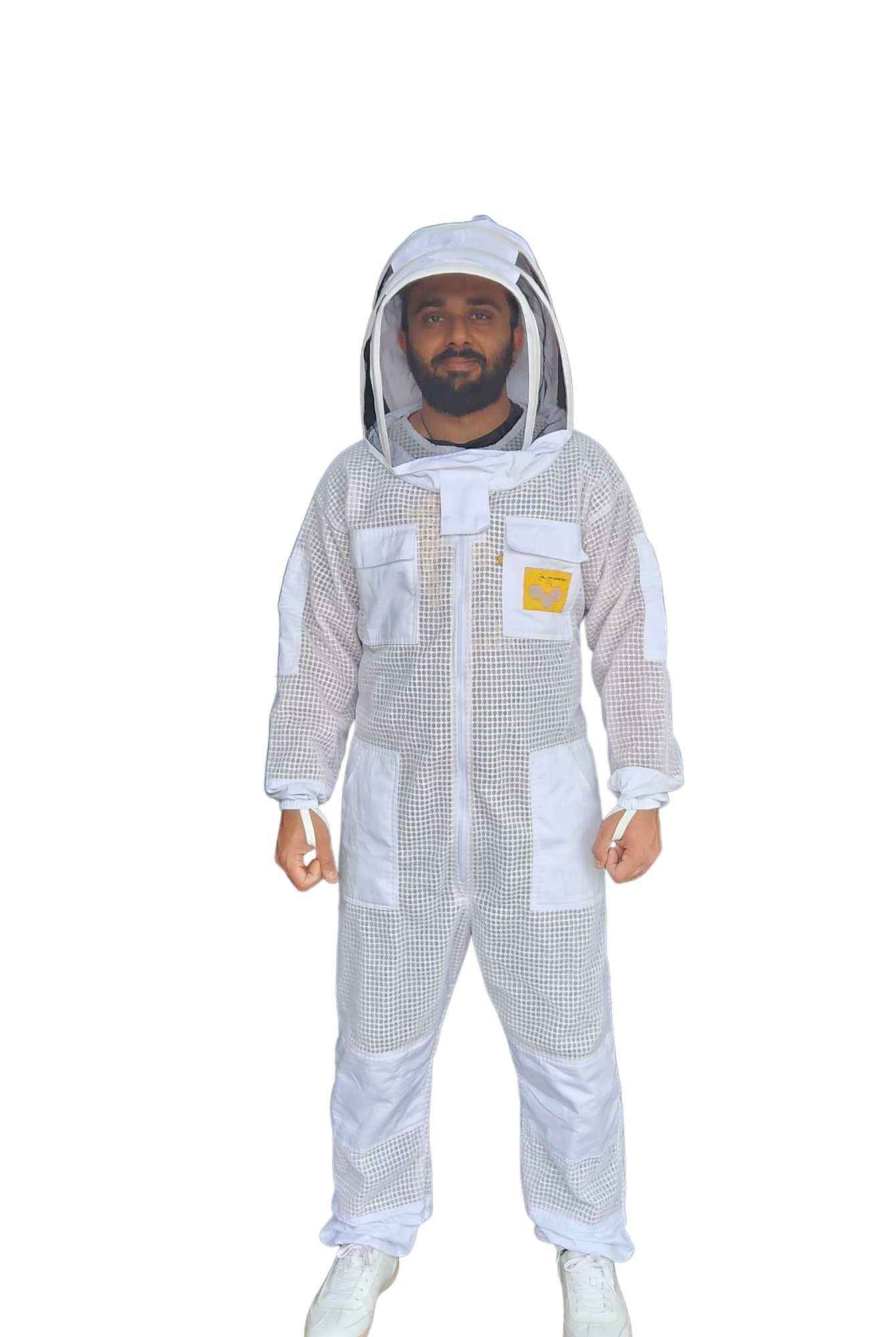 OZ APIARIST full body beekeeping suit front view