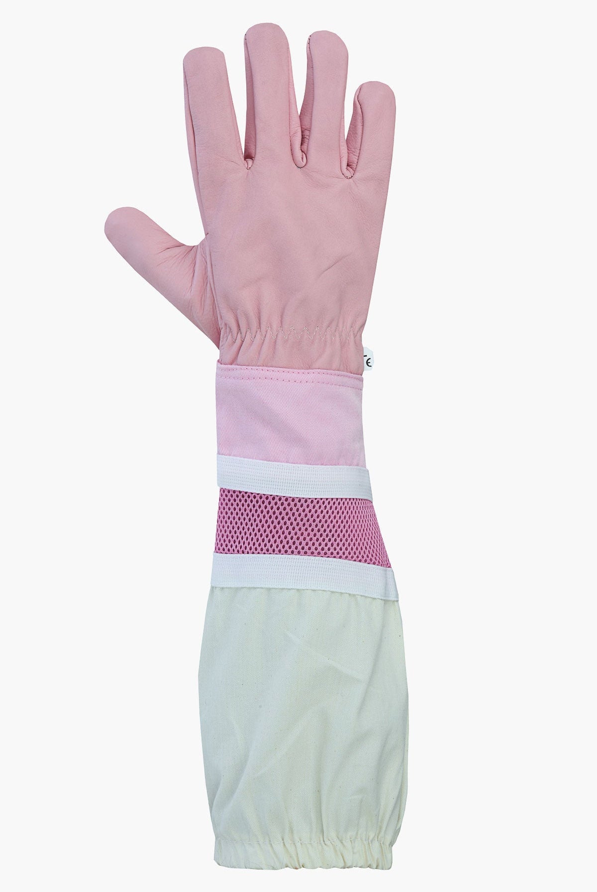 Children OZ ARMOUR Pink Cow Hide Ventilated Gloves - Gloves