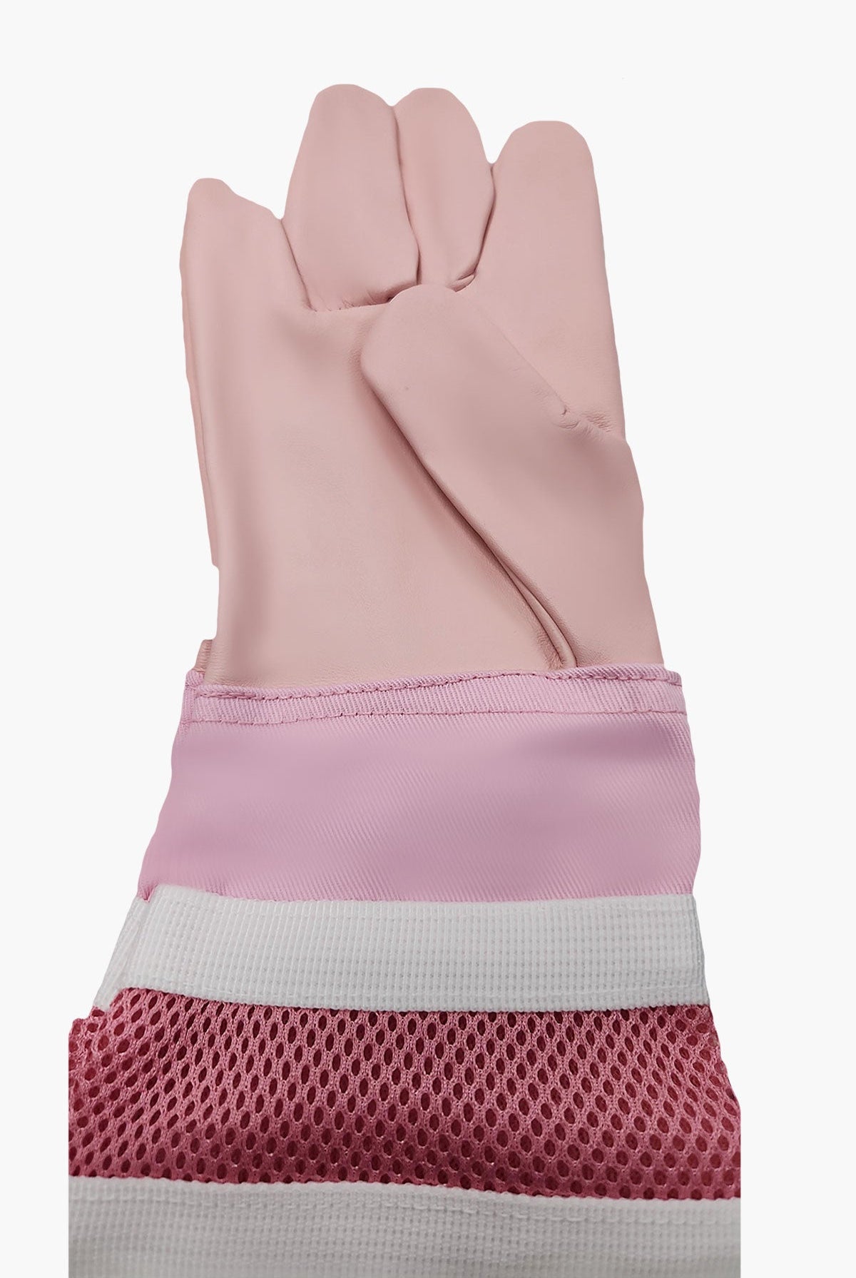 Children OZ ARMOUR Pink Cow Hide Ventilated Gloves - Gloves