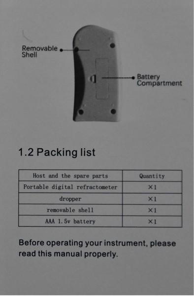 Digital Honey Refractometer -