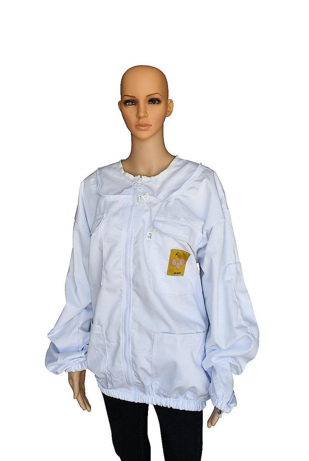 OZ APIARIST Heavy Duty Poly Cotton Beekeeping Jacket With Your Choice of Veil - Beekeeping Gear