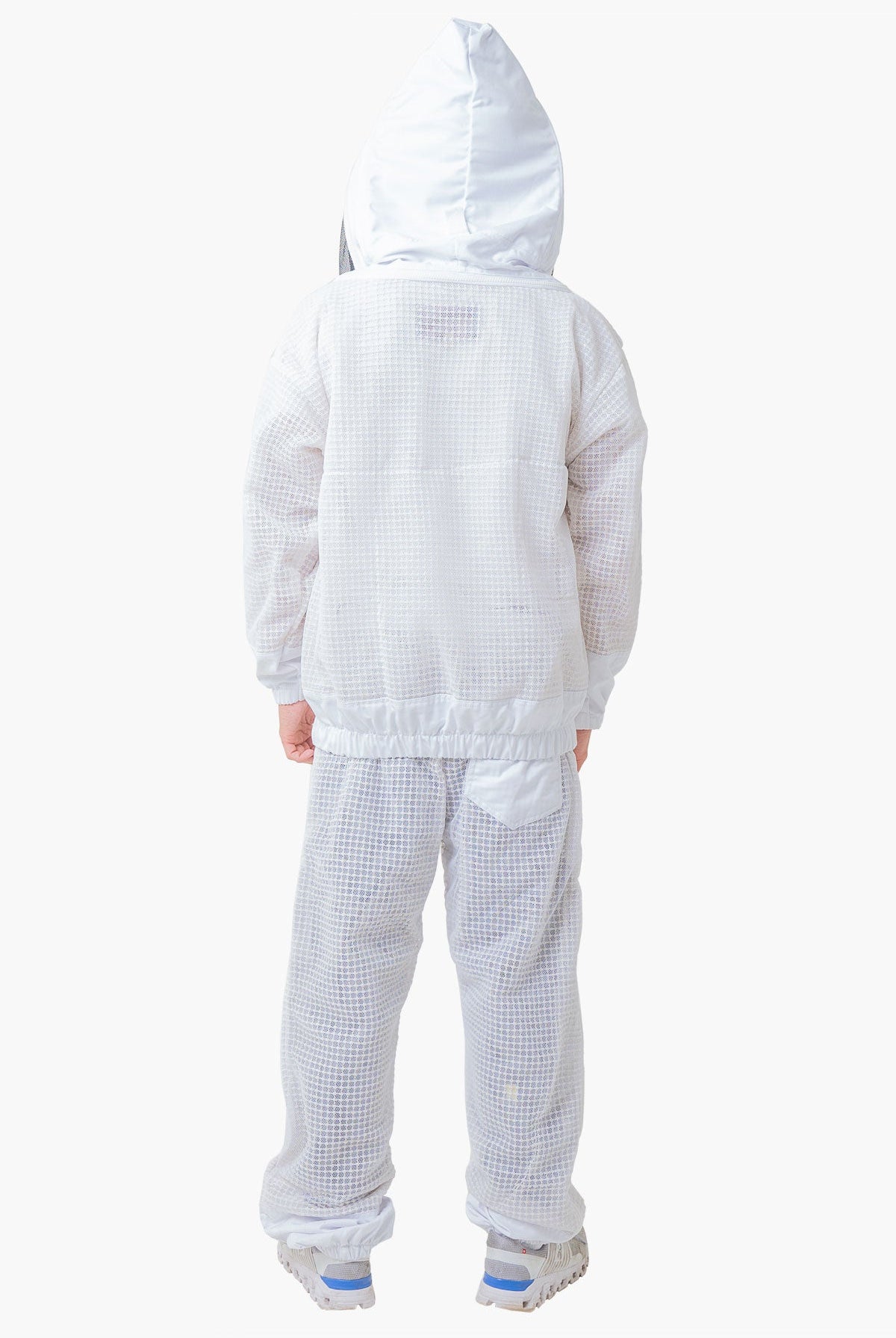 OZ ARMOUR 3 Layer Super Cool Mesh Ventilated Beekeeping Jacket With Fencing Veil - Premium Adult Suits and Jackets