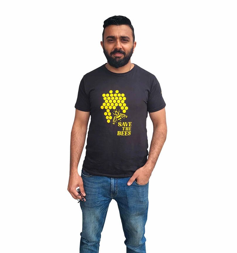 OZ ARMOUR Bee T-Shirts Black - Work Wear