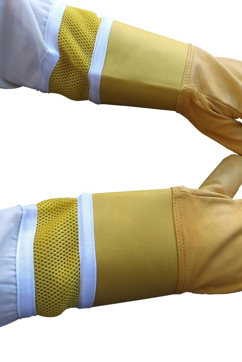 OZ ARMOUR Double Layer Air Mesh ventilated Beekeeping Suit with Fencing Veil - Beekeeper Costume Kit - Premium Adult Suits and Jackets