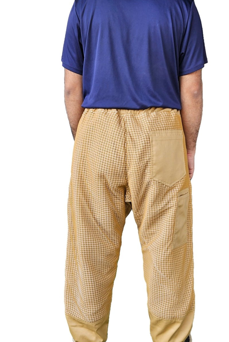OZ ARMOUR Khaki 3 Layer Mesh Ventilated Beekeeping Trousers For Big & Short or Big & Tall - Premium Adult Suits and Jackets