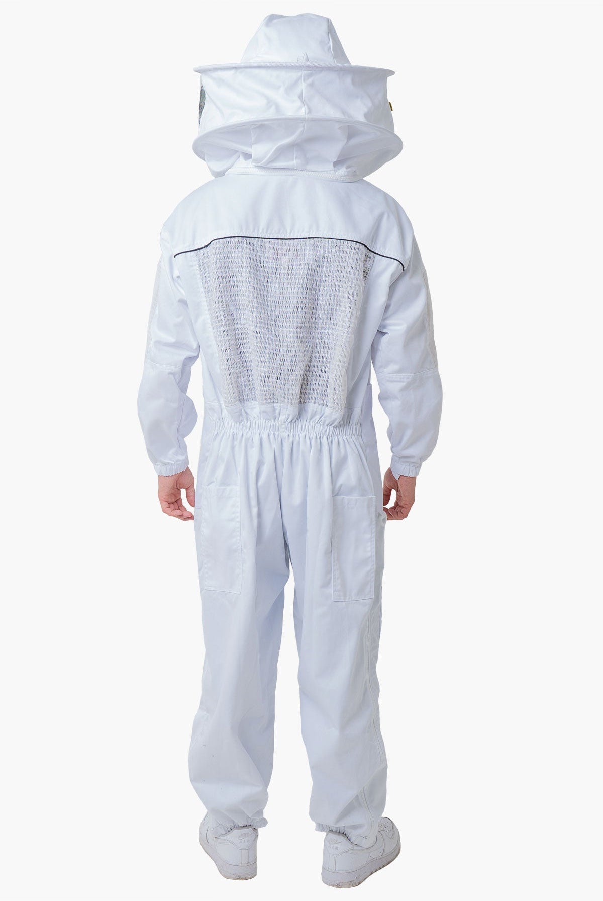 OZ ARMOUR Poly Cotton Semi Ventilated Beekeeping Suit With Round Brim Hat - Premium Adult Suits and Jackets