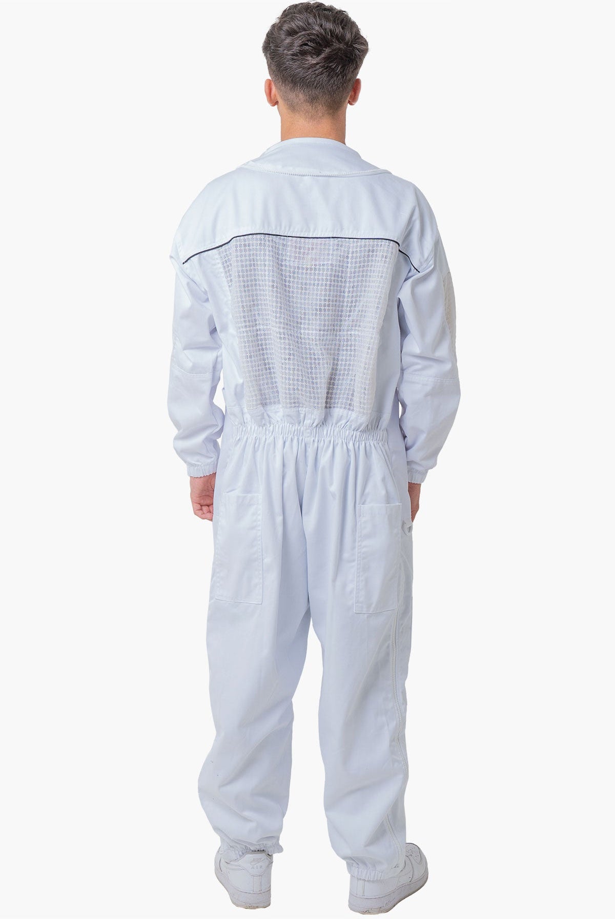 OZ ARMOUR Poly Cotton Semi Ventilated Beekeeping Suit With Round Brim Hat - Premium Adult Suits and Jackets