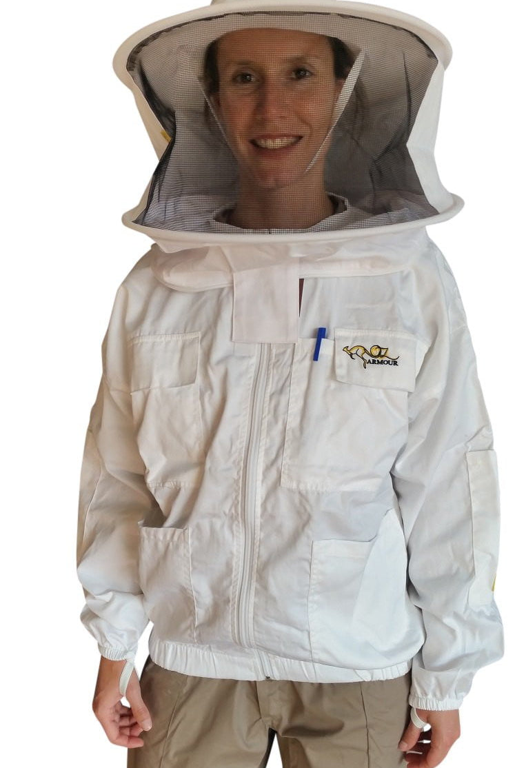 OZ ARMOUR Pre Shrunk Premium Heavy Duty Poly Cotton Jacket With Round Hat - Premium Adult Suits and Jackets