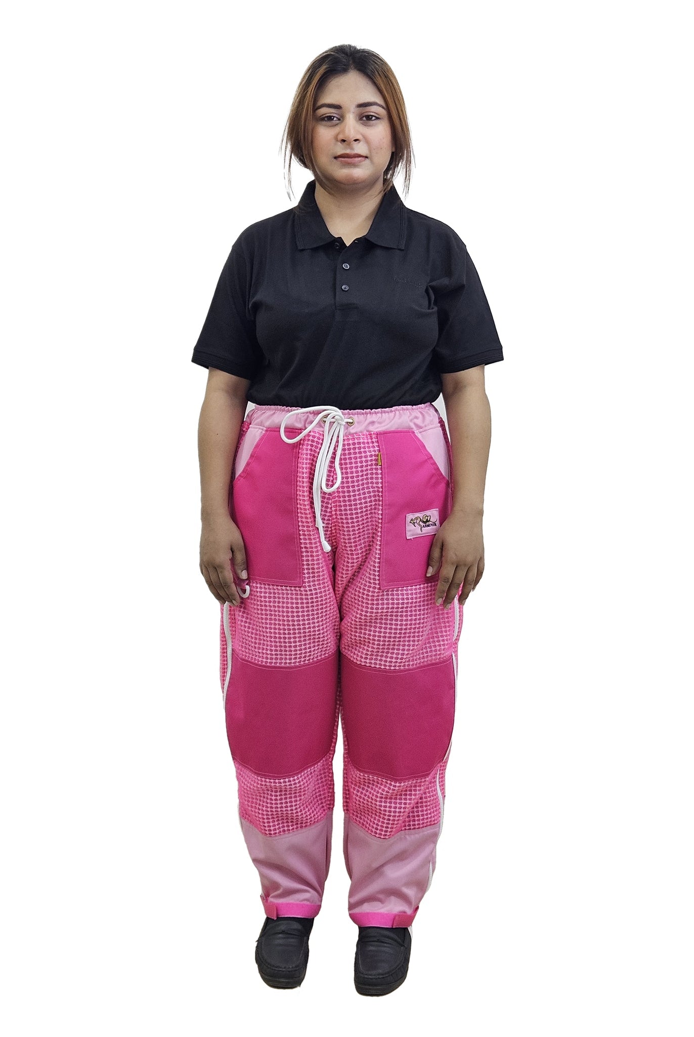 Pink Beekeeping Jacket & Trousers Pants Set 3 Layer Mesh - Premium Jackets