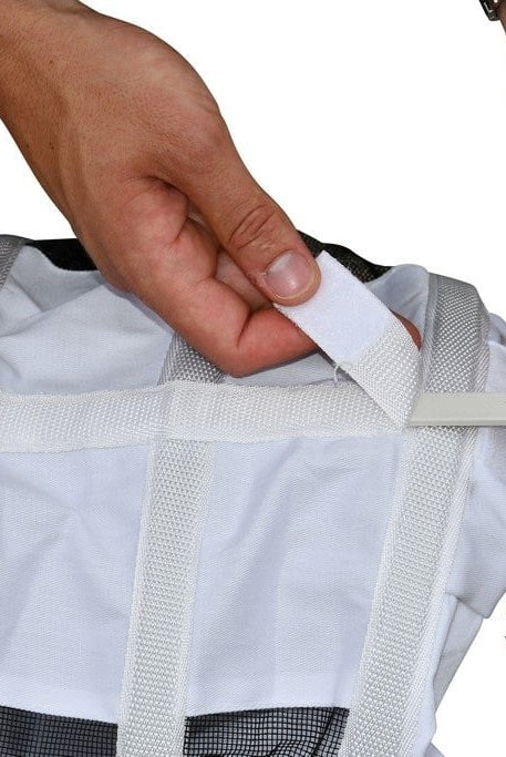 Pink Poly Cotton Semi Ventilated Beekeeping Suit With Fencing Veil & Round Hat Veil - Premium Adult Suits