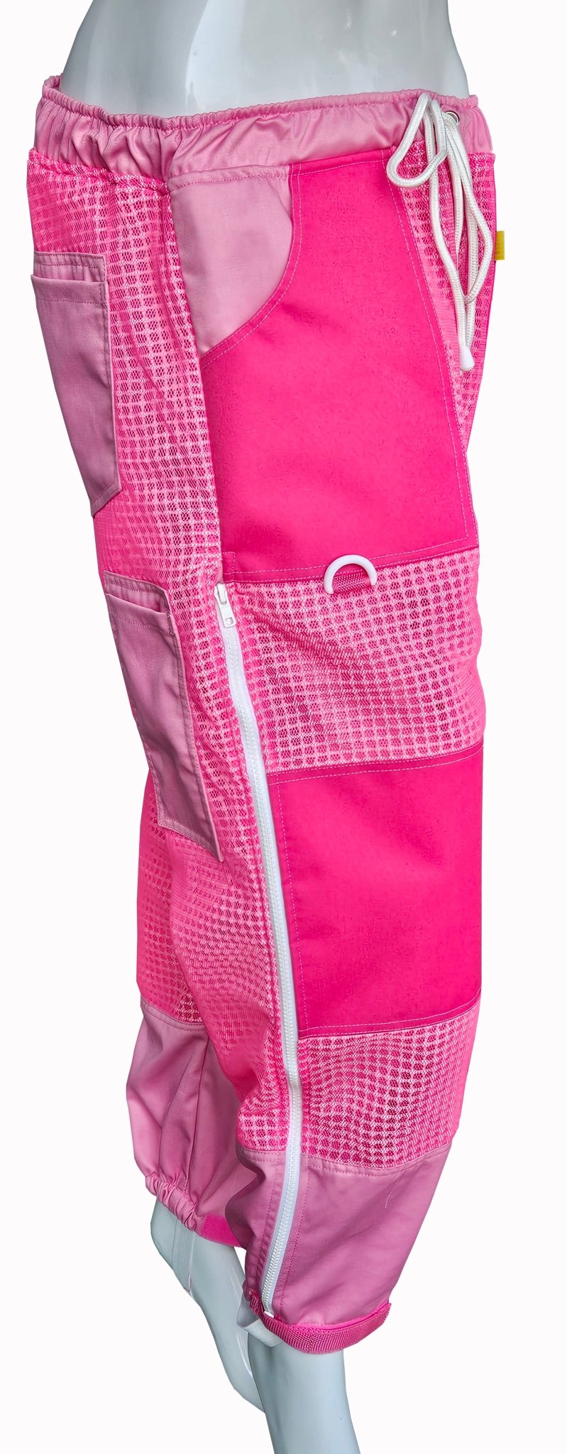 Ventilated Pink Beekeeping Trouser - Right Side