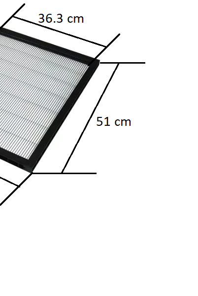 Hive Doctor USA Queen Excluder With Gated Plastic Rim - Beekeeping Gear