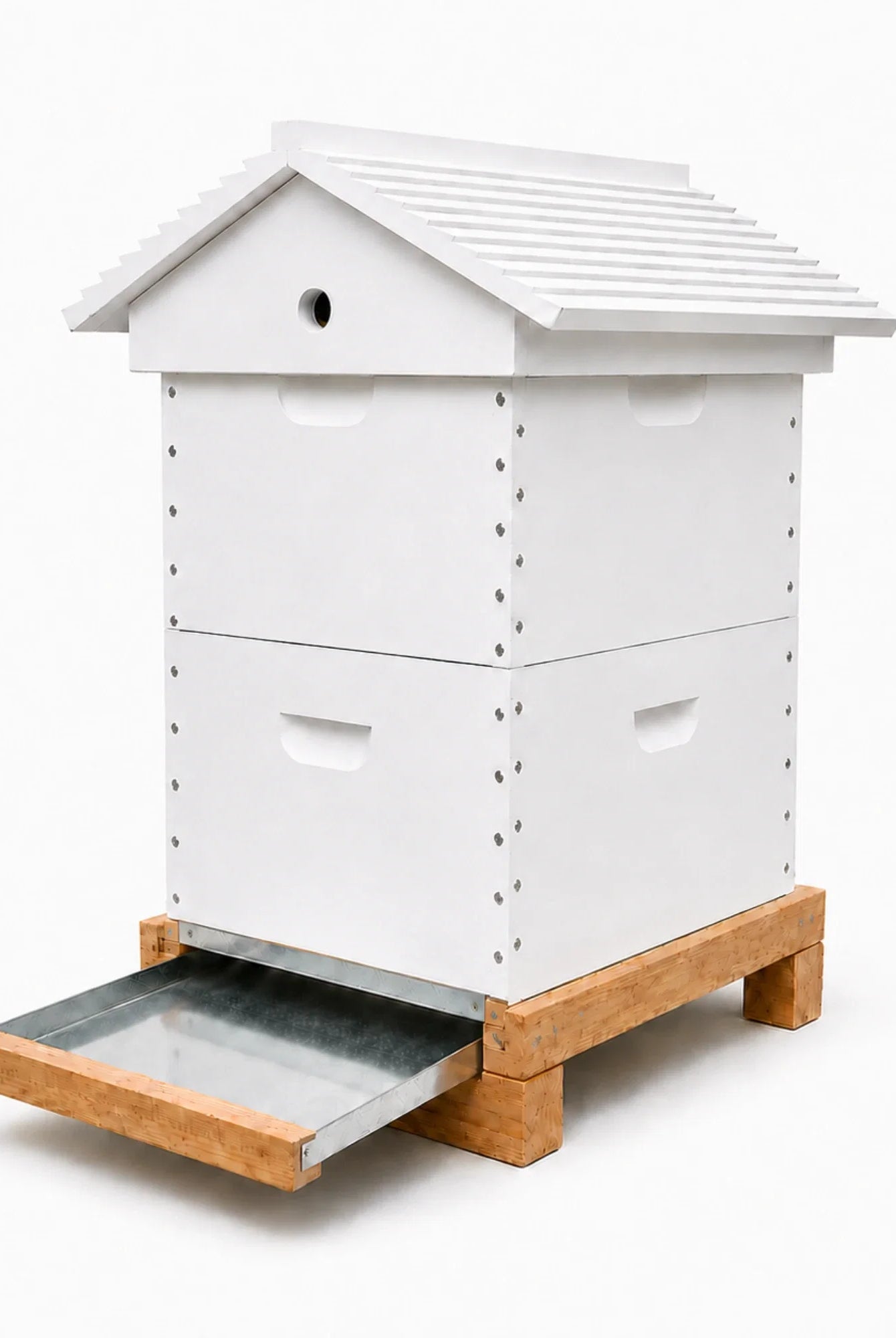 GABLED TELESCOPIC BEEHIVE ASSEMBLED