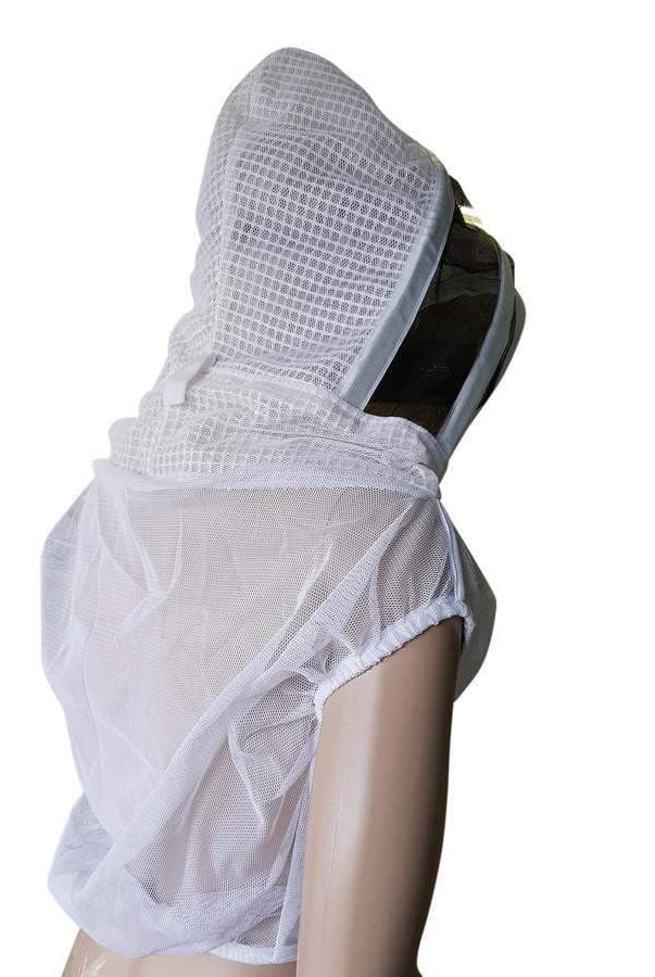 3 Layer Mesh Beekeeping Half Body/Waist Veil - Veil
