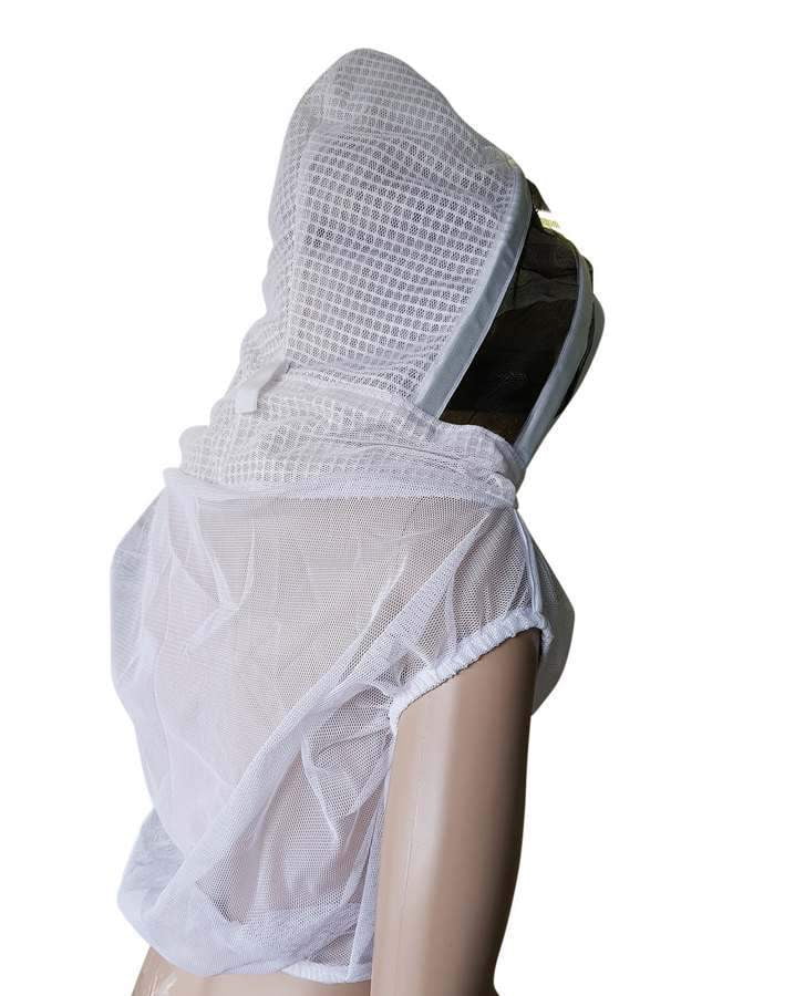 3 Layer Mesh Beekeeping Half Body/Waist Veil - Veil