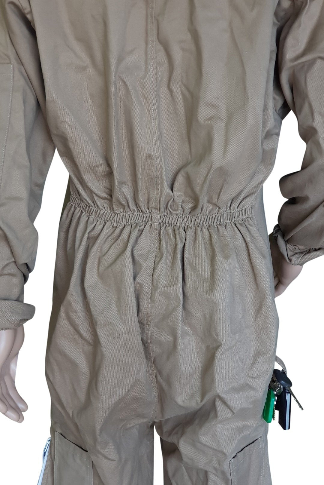 OZ ARMOUR Khaki Poly Cotton Beekeeping Suit With Fencing Veil,Beekeeping,beekeeping gear,oz armour