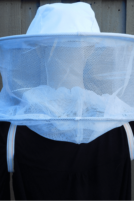 Round Hat Beekeeping Veil with Shoulder Strap - Veil