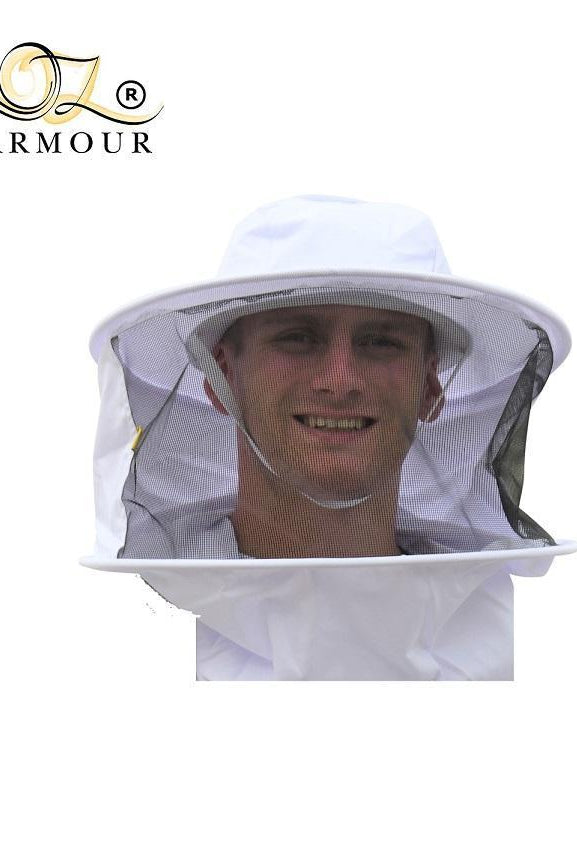 Spare Round Hat Beekeeping Veil With Zipper - Veil