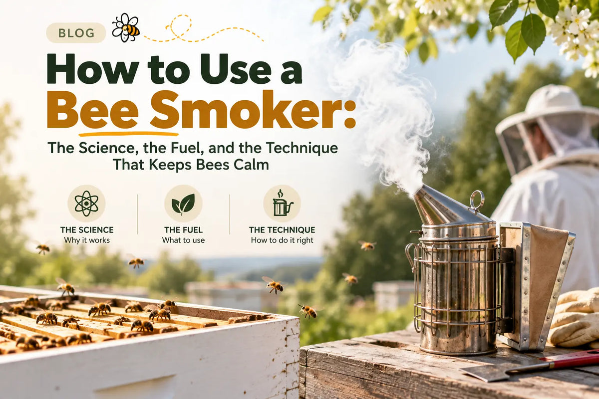How to Use a Bee Smoker