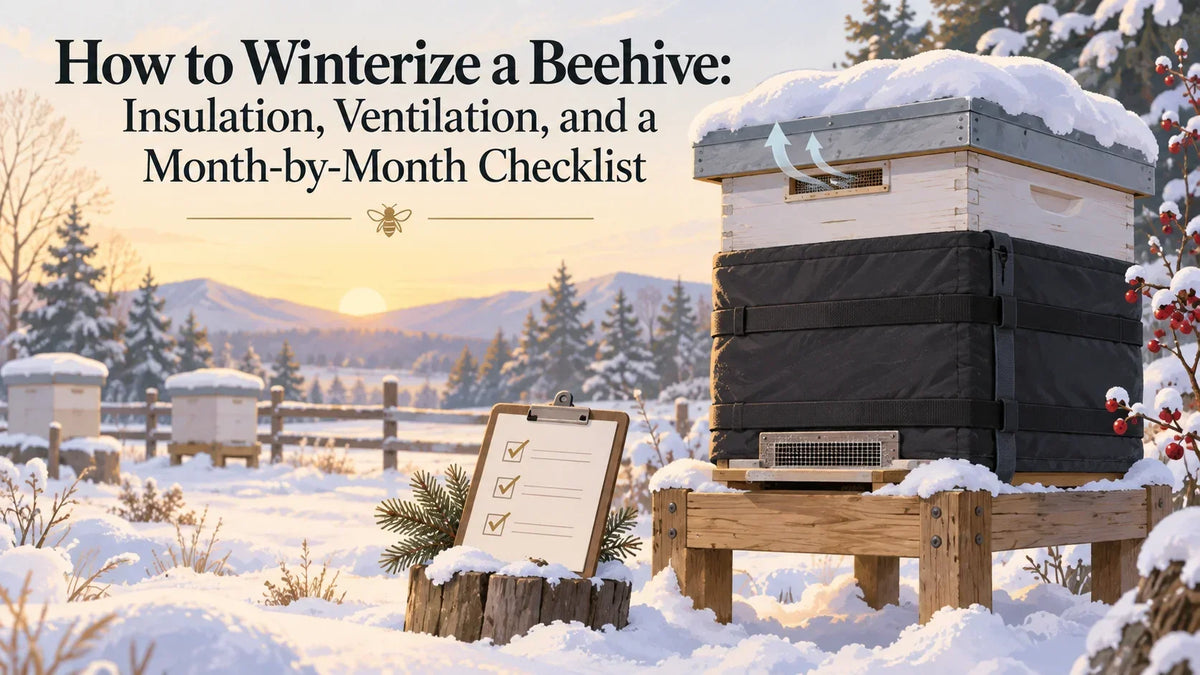 How to Winterize a Beehive