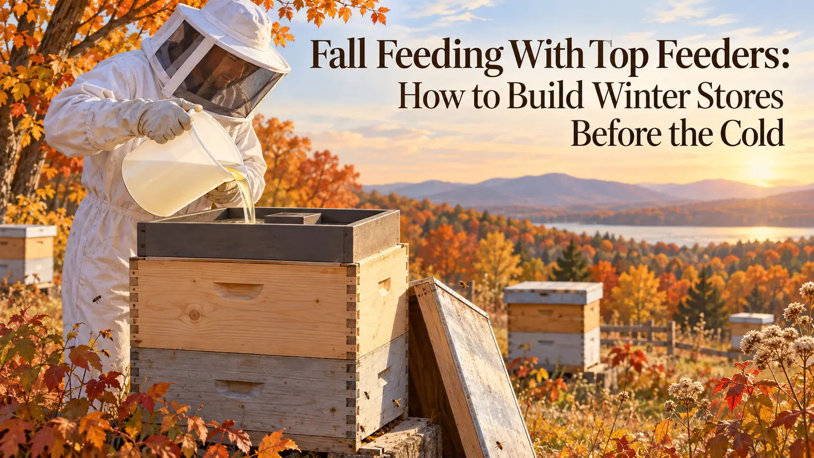 Fall Feeding With Top Feeders: How to Build Winter Stores Before the Cold