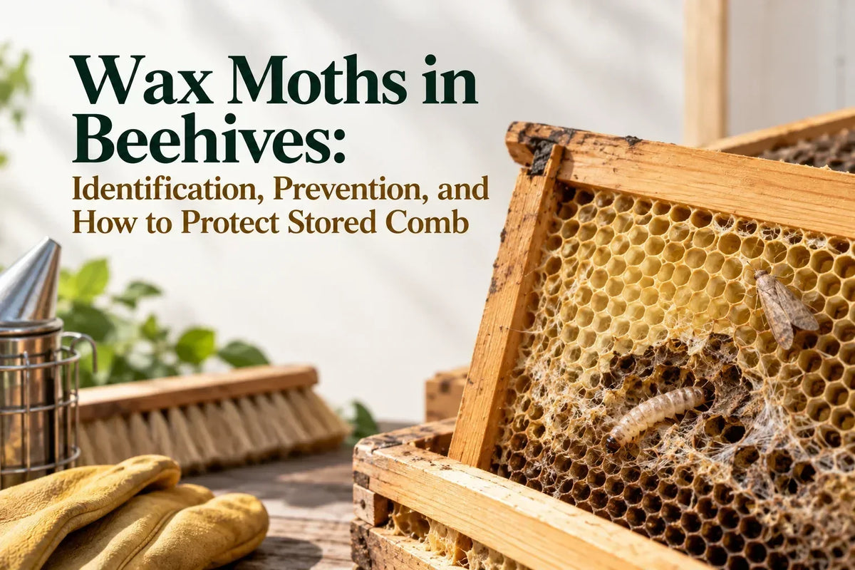 Wax Moths in Beehives: Identification, Prevention, and How to Protect Stored Comb