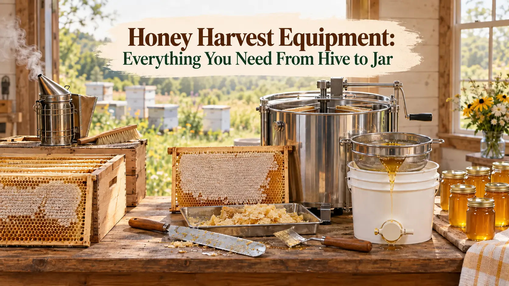Honey Harvest Equipment