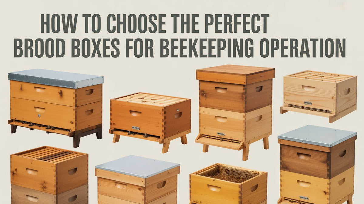 Brood Box Pattern How to Choose the Perfect Brood Boxes for Beekeeping Operation