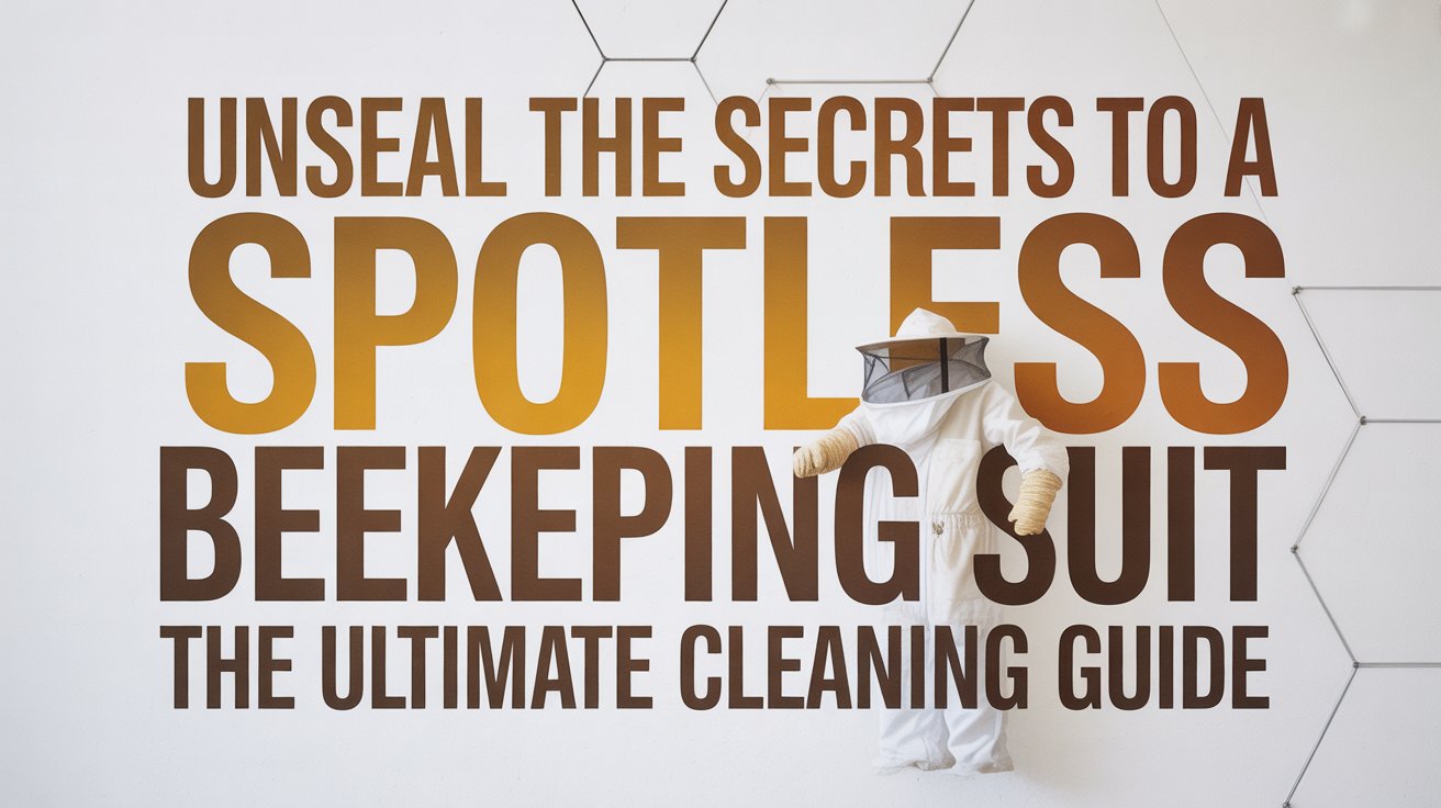  Spotless Beekeeping Suit