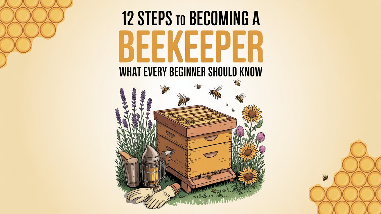 12 Steps To Becoming A Beekeeper: What Every Beginner Should Know