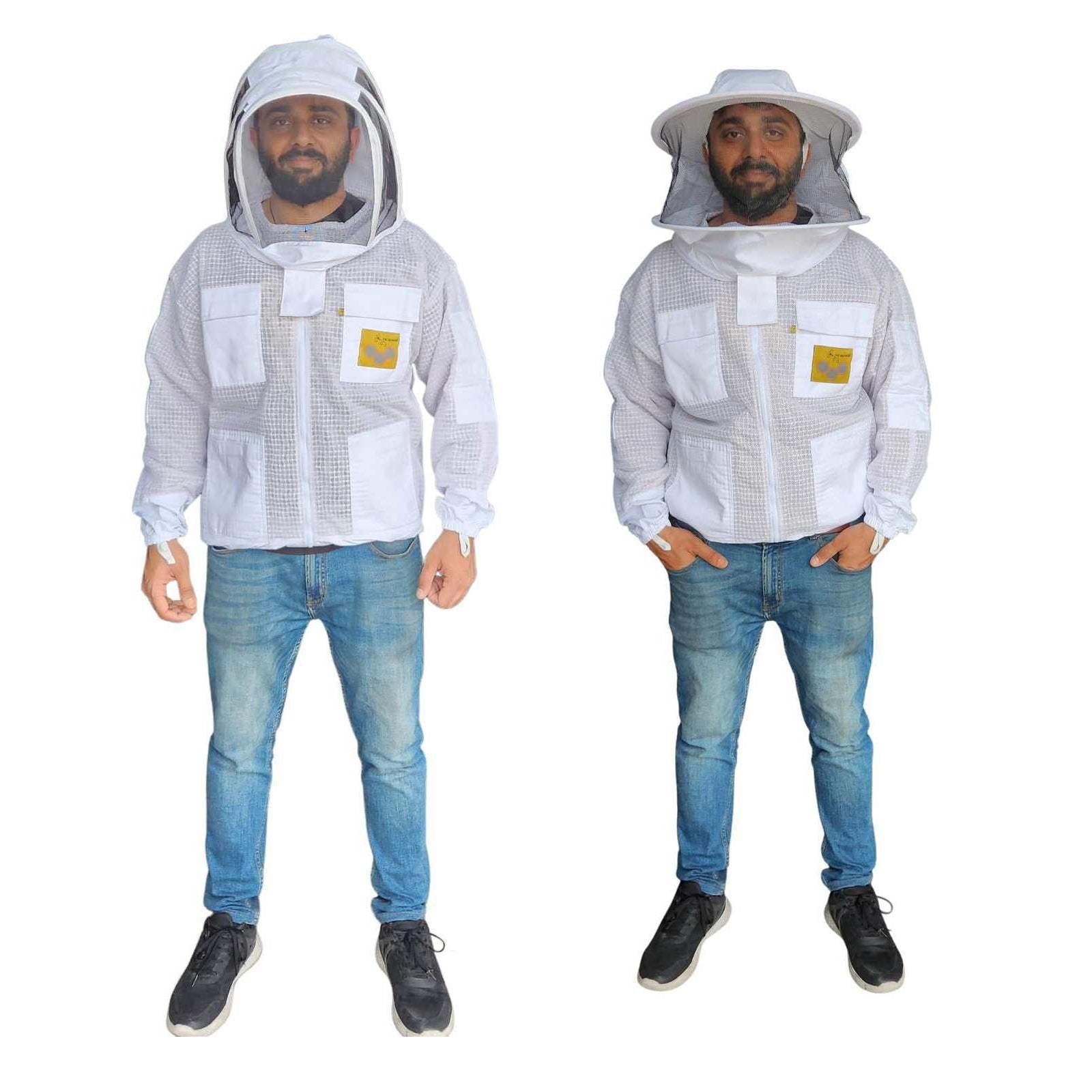 OZ APIARIST 3 Layer Mesh Ventilated Beekeeping Jacket 