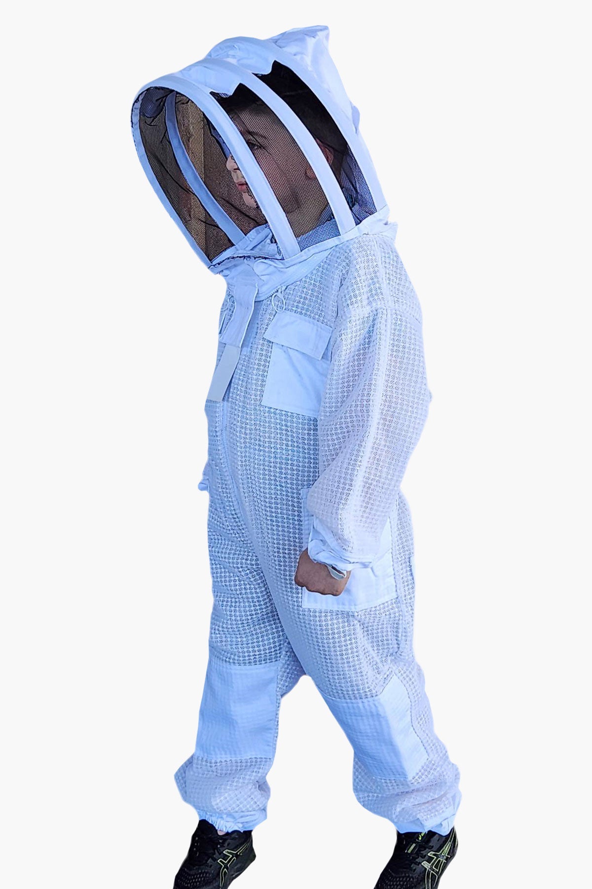 3 Layer Children's Beekeeping Suit With Fencing and Round Hat Veils - Children's Suits