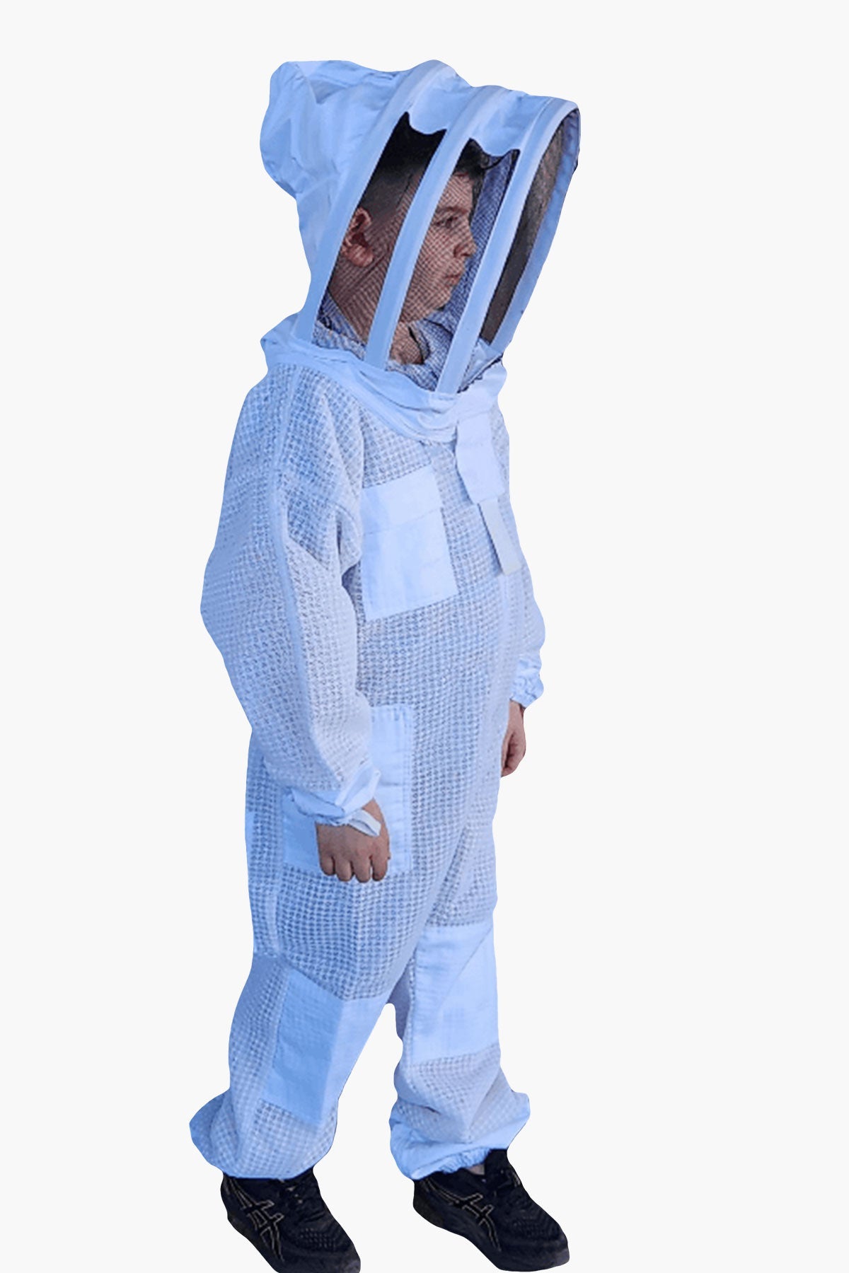 3 Layer Children's Beekeeping Suit With Fencing and Round Hat Veils - Children's Suits