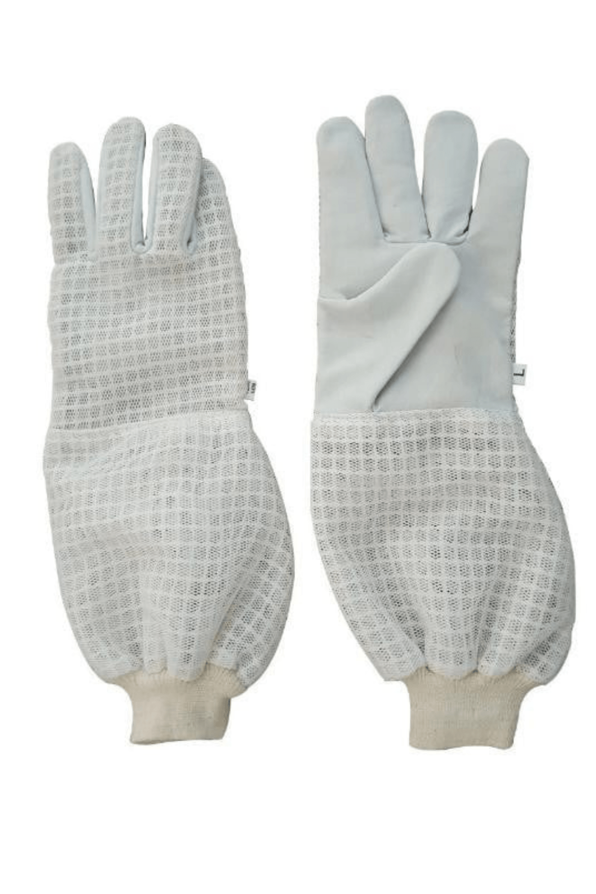 3 Layer Mesh Beekeeping Cow Hide Ventilated Gloves - Gloves