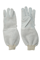 3 Layer Mesh Beekeeping Cow Hide Ventilated Gloves - Gloves