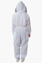 3 Layer Super Cool Mesh Beekeeping Suit With Fencing Veil & Round Brim Hat - Premium Adult Suits