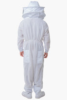 3 Layer Super Cool Mesh Beekeeping Suit With Fencing Veil & Round Brim Hat - Premium Adult Suits