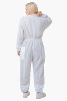 3 Layer Super Cool Mesh Beekeeping Suit With Fencing Veil & Round Brim Hat - Premium Adult Suits